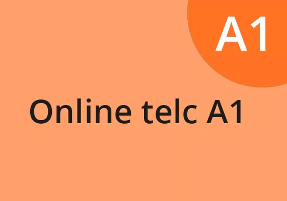 A1 Deutsch TELC Online Vorbereitungskurse